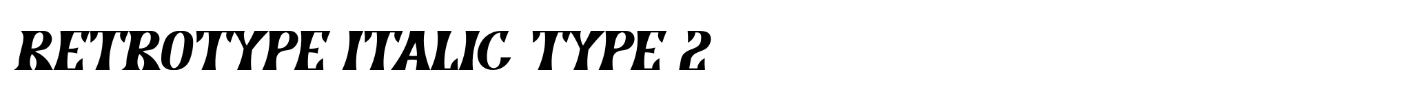 Retrotype Italic Type 2 image